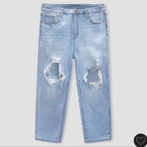 Universal Threads Vintage Straight Cropped Jeans
